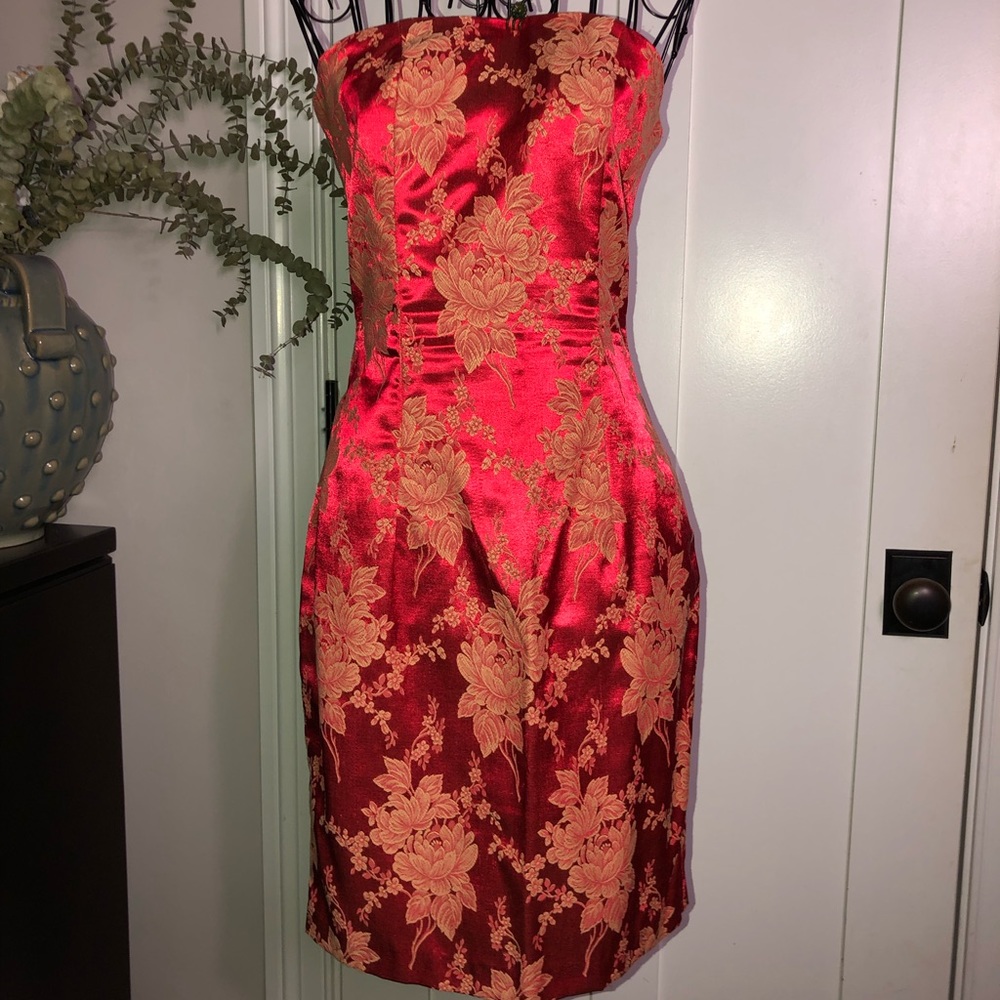 ♥️ FRENCH BAZAAR Strapless Mini Dress ♥️
